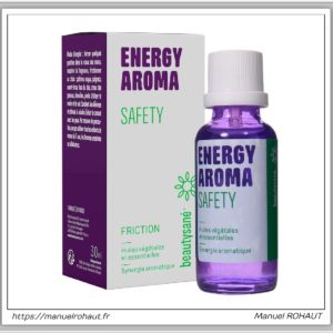 Energy aroma beautysane synergie aromatique à base d'huiles essentielles d'origine végétale safety