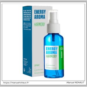 Energy aroma beautysane synergie aromatique à base d'huiles essentielles d'origine végétale harmony