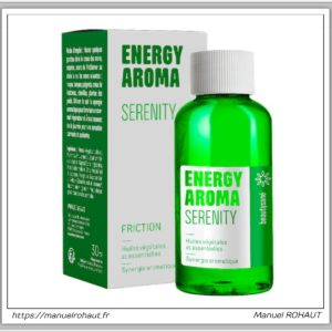 Energy aroma beautysane synergie aromatique à base d'huiles essentielles d'origine végétale sérénity