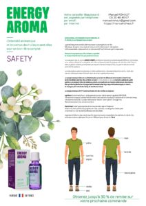 Fiche technique Energy Aroma, synergie aromatique à base d'huiles essentielles d'origine végétale Beautysane® Safety (jpg)