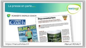 Beautysane Energy Diet avis et témoignages presse et webzine masculin - Beauté, santé, nutrition, bien-être du ssportif (Coach runners)