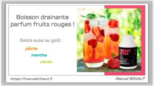 Beautysane energy detox - boisson drainante fabriquée en France par Beautysané - saveur fruits rouges (édition limitée)