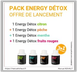 Beautysane energy detox - boisson drainante fabriquée en France par Beautysané - pack de saveurs (édition limitée)