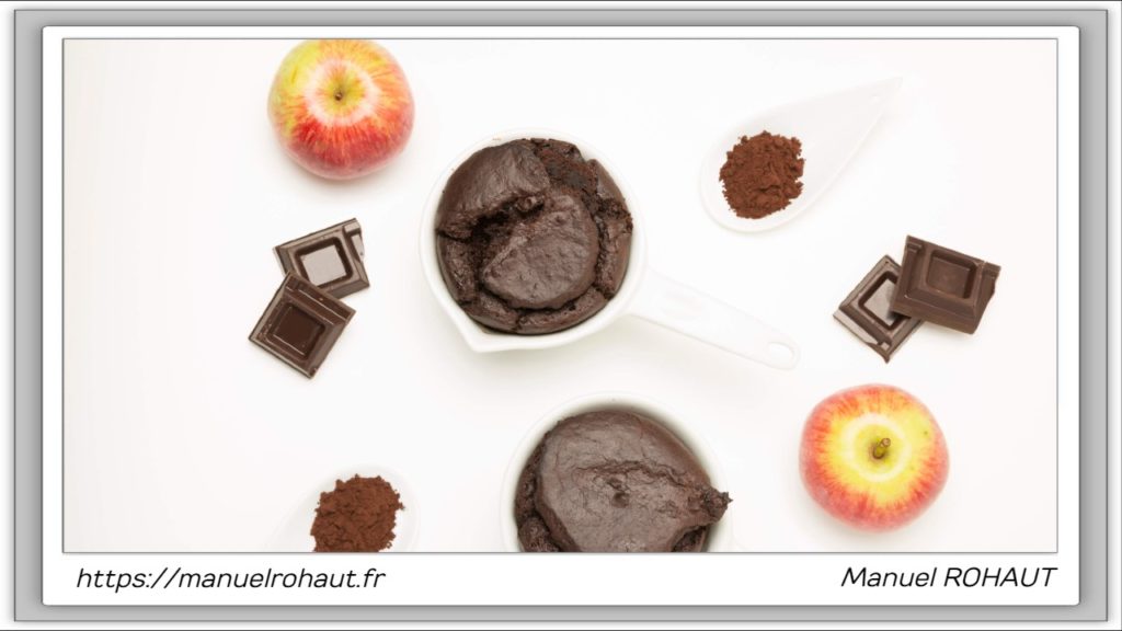 Recette healthy, saine, rapide et gourmande Beautysané© : délicieux fondant au chocolat