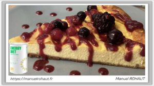 Recette healthy, saine, rapide et gourmande Beautysané© : cheesecake vanille spéculoos