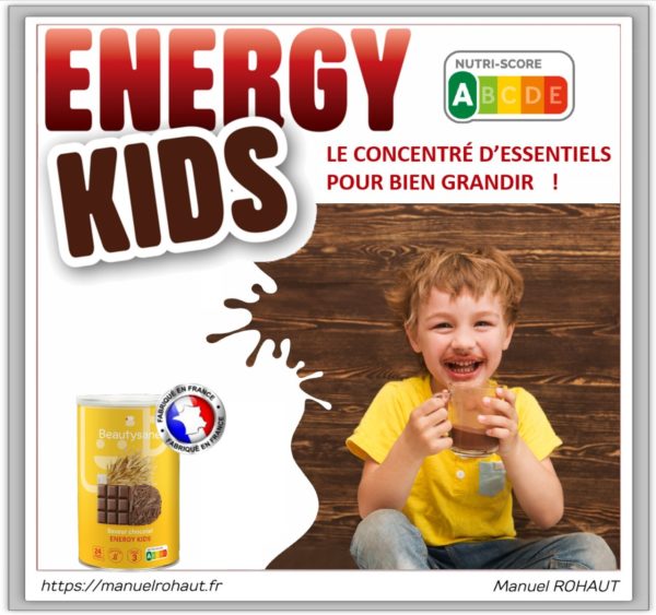 Boisson chocolatée Beautysane Energy Kids - Nutriscore A que demander de mieux pour le gouter