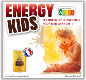 Boisson chocolatée Beautysane Energy Kids - Nutriscore A idéal pour le petit-déjeuner dès 3 ans