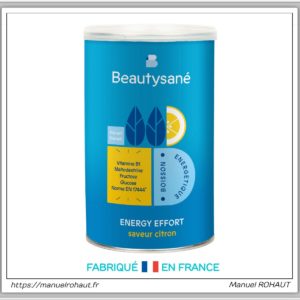 Boisson énergétique - Beautysané - Energy Drinks Effort - hydratation récupération - Boite 53 doses