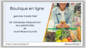 Boutique Inside hair - kit d'analyses d'exposition aux pesticides et métaux lourds par Beautysane