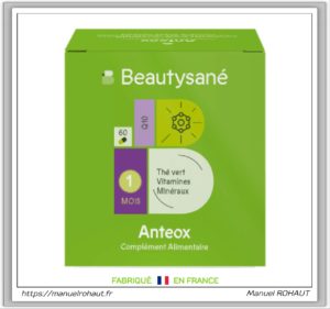 Compléments alimentaires & suppléments nutritionnels - Beautysane - Energy care - Antéox - Boite 60 gélules