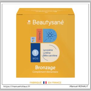 Compléments alimentaires & suppléments nutritionnels - Beautysane - Energy care - Bronzage - Boite 60 gélules