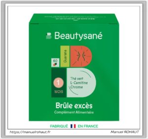 Compléments alimentaires & suppléments nutritionnels - Beautysane - Energy care - Brûle-excès - Boite 60 gélules