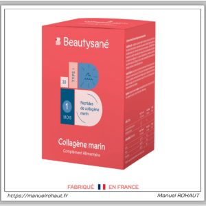 Compléments alimentaires & suppléments nutritionnels - Beautysane - Energy care - Collagène marin - Boite 60 gélules