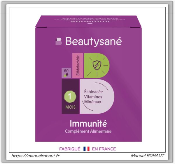 Compléments alimentaires & suppléments nutritionnels - Beautysane - Energy care - Immunité - Boite 60 gélules