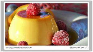 Recette Beautysane© délicieux flan au caramel healthy - Energy Diet Crème brûlée aux éclats de caramel