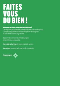 Beautysané - Livret découverte de la gamme Energy Diet - shop light introduction