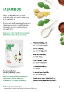 Beautysané - Livret découverte de la gamme Energy Diet - shop light sommaire