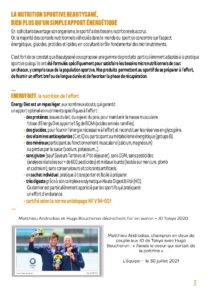 Beautysané guide de l'alimentation selon la pratique sportive - Guide numérique gratuit : Eat well, feel good ! introduction
