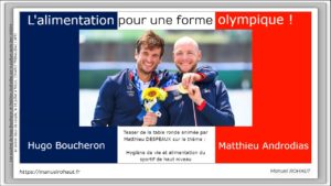 Teaser - Conférence gratuite l'alimentation pour une forme olympique avec Hugo Boucheron & Matthieu Androdias - Beautysané