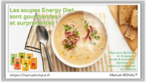 Guide gratuit pour personnaliser vos recettes de soupes Energy Diet par Beautysané